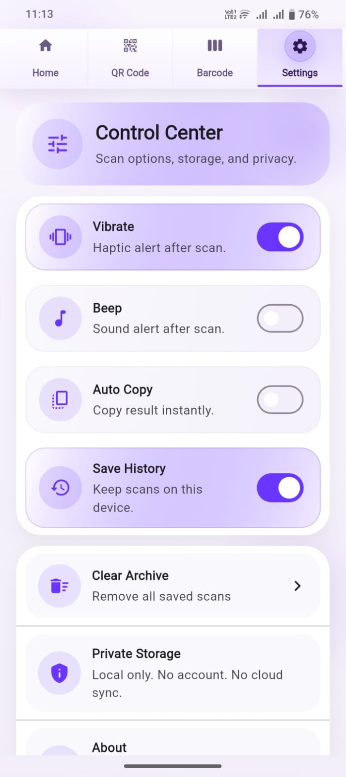 QR Scanner screenshot 5